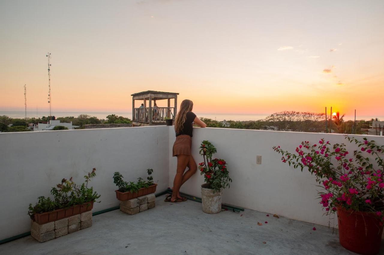 Хостел Terraza Dzahui H Пуерто-Ескондідо Екстер'єр фото